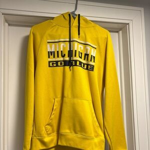 Yellow Michigan Hoodie